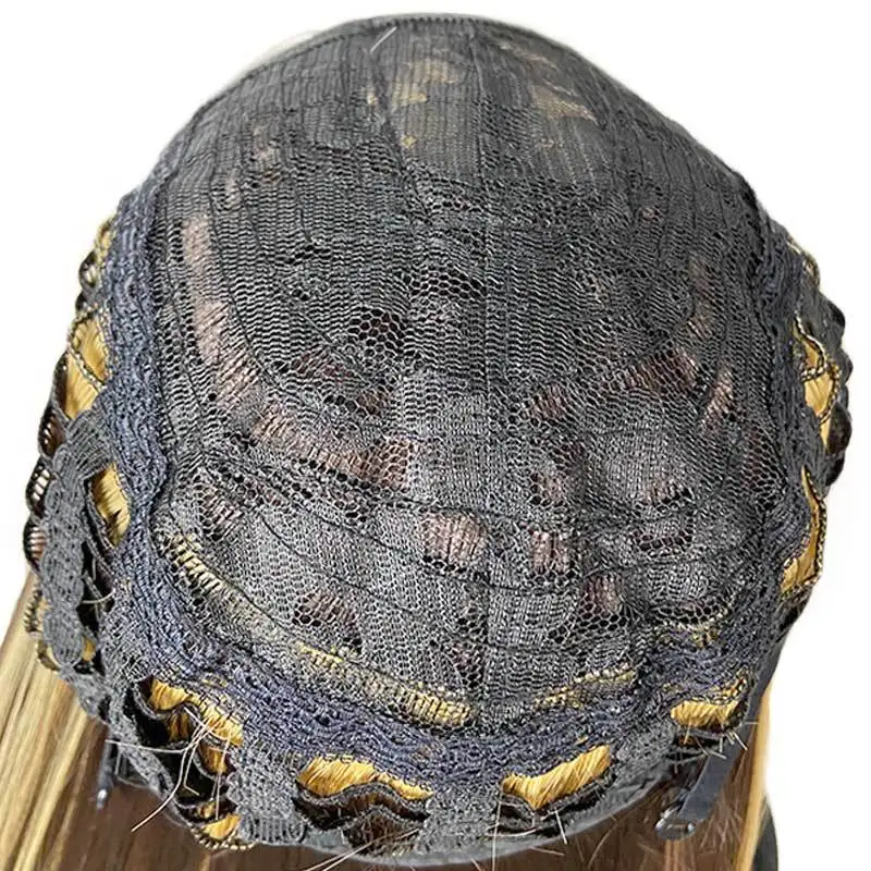 

SiNuo Long Straight Synthetic Wigs Natural Hair Highlight Brown Cosplay Mechaniam Perruque High Temperatur Fiber For Black Women