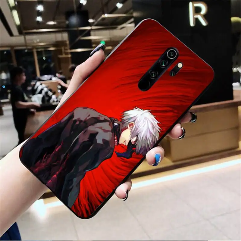 Одежда с надписью Tokyo Ghoul чехол для телефона накладка Redmi Note 9 8 8T 8A 7 6 6A экшн камеры Go