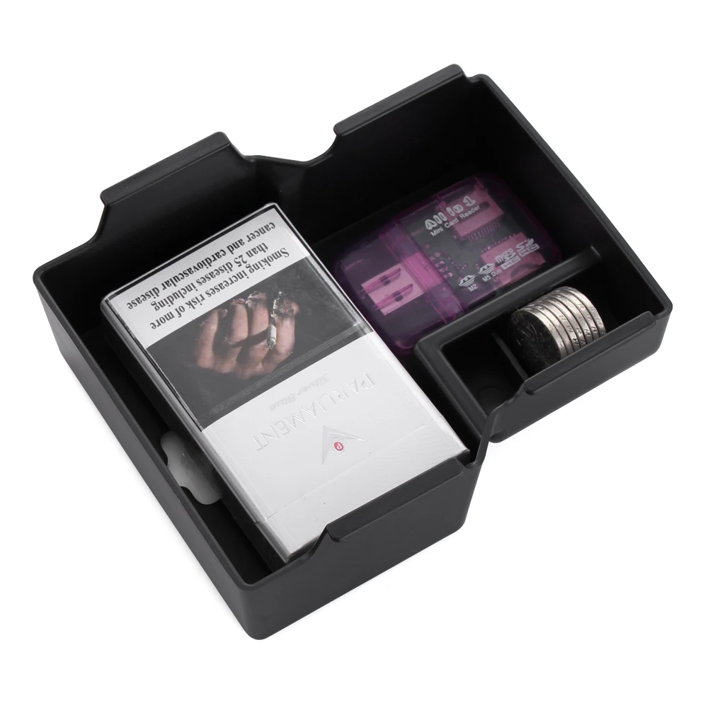 Автомобильный Стайлинг центральный ящик для хранения поддонов подлокотник