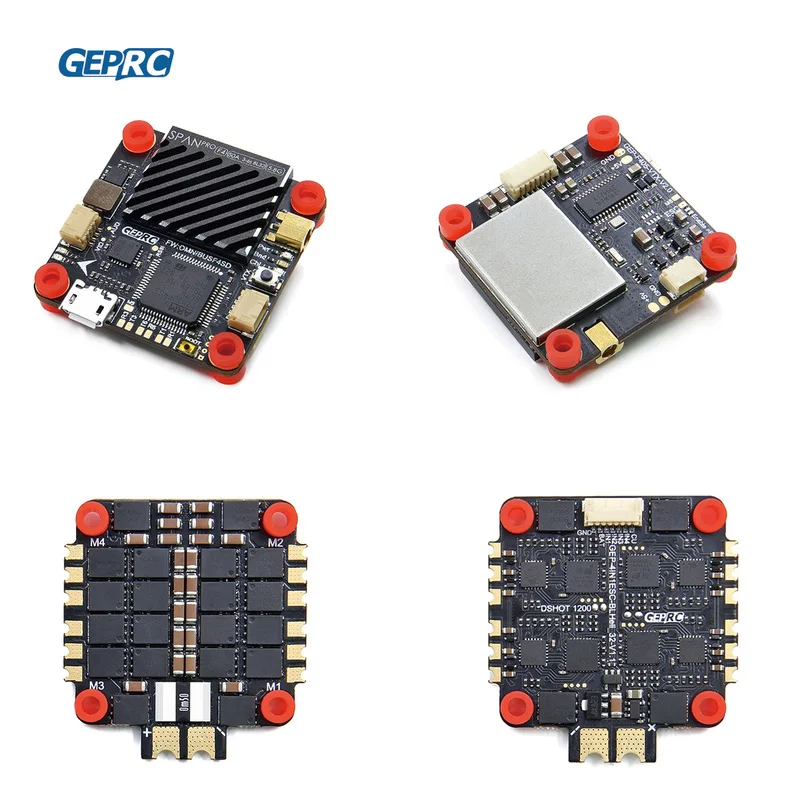 GEPRC SPAN PRO F4 BL32 50A башня FC 800 МВт VTX 4 в 1 blheli _ 32 ESC плата для FPV гоночного дрона|Детали и