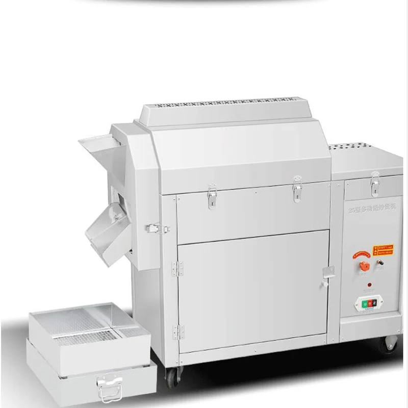 

Nut Baking Machine Electric Heating Gas Heating Commercial Horizontal Roasting Machine Multifunction Seed Roaster