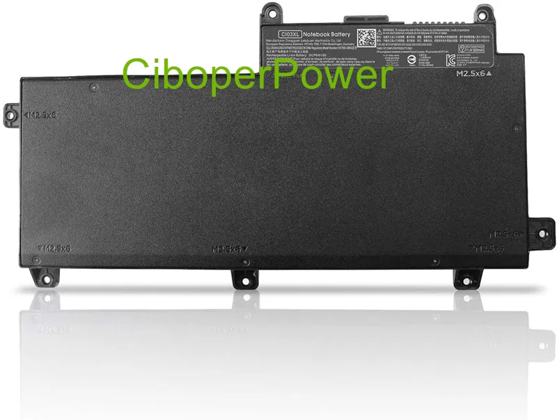 Оригинальный аккумулятор для ноутбука CI03XL 3ICP7/60/80 HSTNN-LB6T HSTNN-I66C-4 HSTNN-I66C-5U HSTNN-I66C-5H