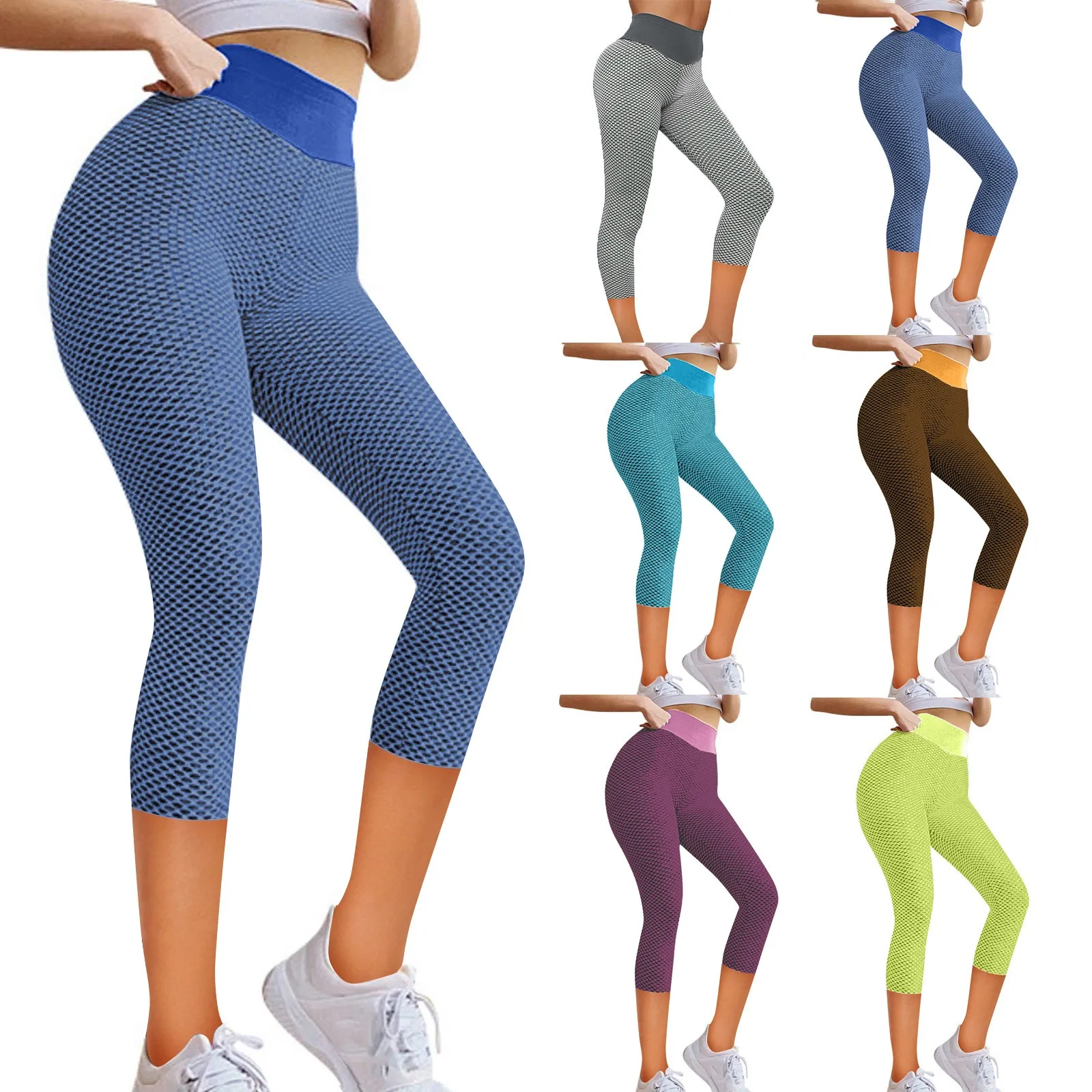 

Women High Waist Dot Fitness Leggings Women Workout Push Up Leggings Activewear Leggings Fitness Feminina Jeggings