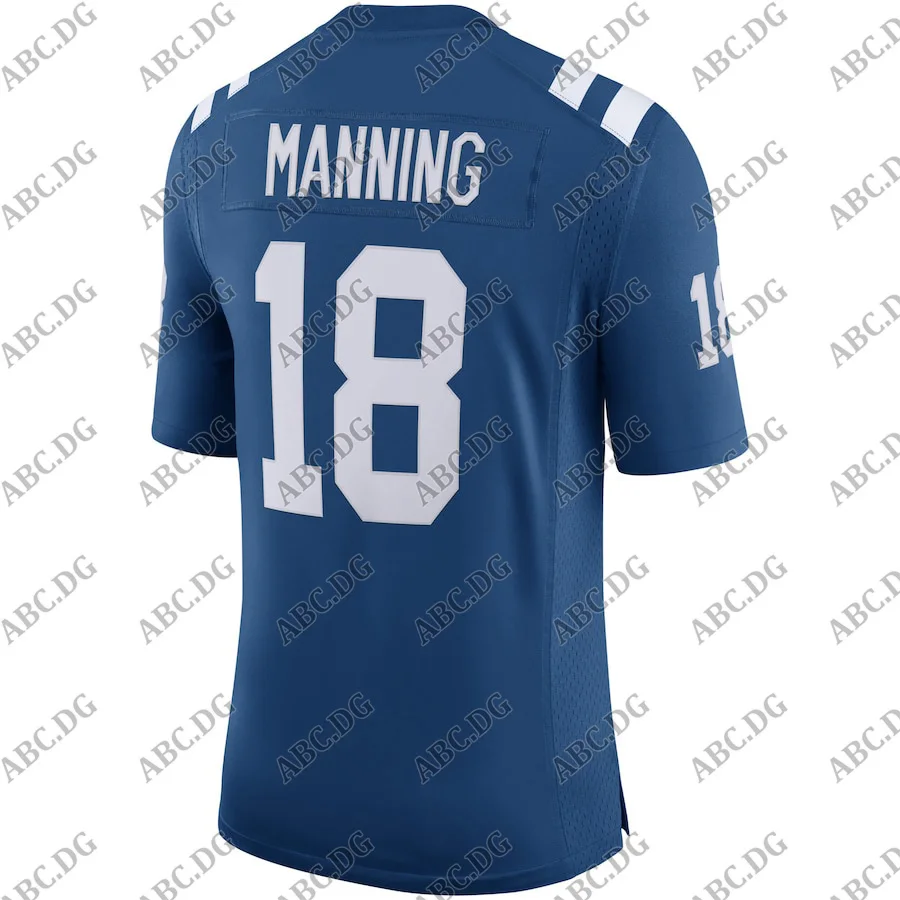 

Customized Stitch American Football Jersey Men Women Kid Youth Indianapolis Peyton Manning Royal Retired Player Limited Jersey