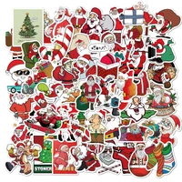 1050pcs stickers christmas deer santa claus snowman children gift sticker diy for on skateboard suitcase luggage stickers