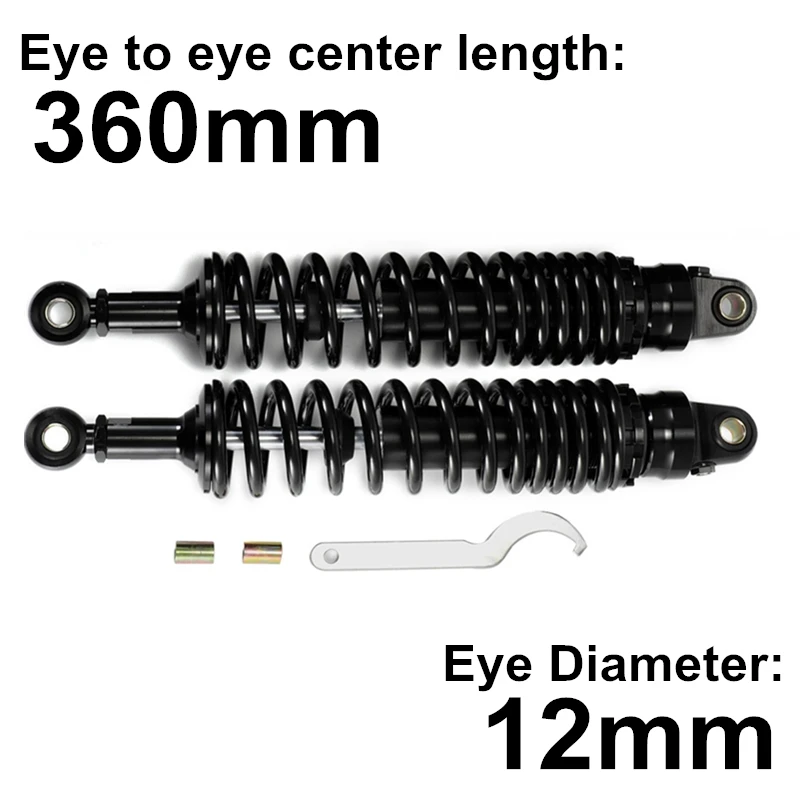 Универсальный черный мотоциклетный внедорожный велосипед 360 мм 14 17 дюйма горный