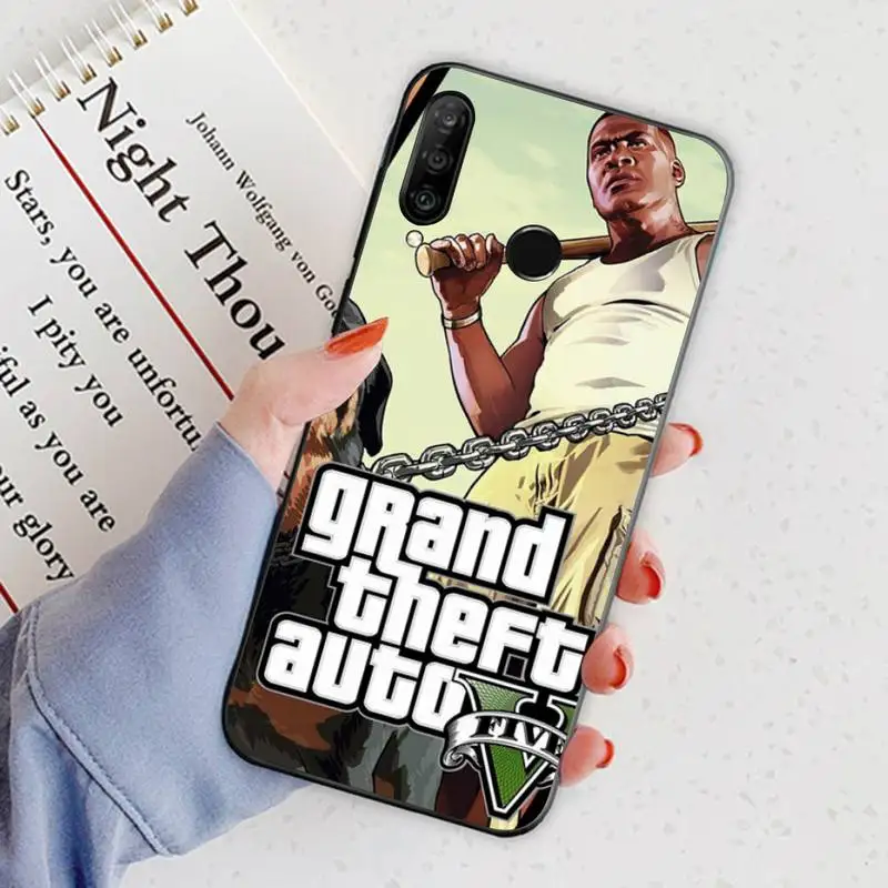 Чехол для телефона с Gta 5 Grand Theft Auto V Huawei P30 Pro P20 Lite P10 P40 E P Smart Z Plus 2018 2019 Mate 20 10 |