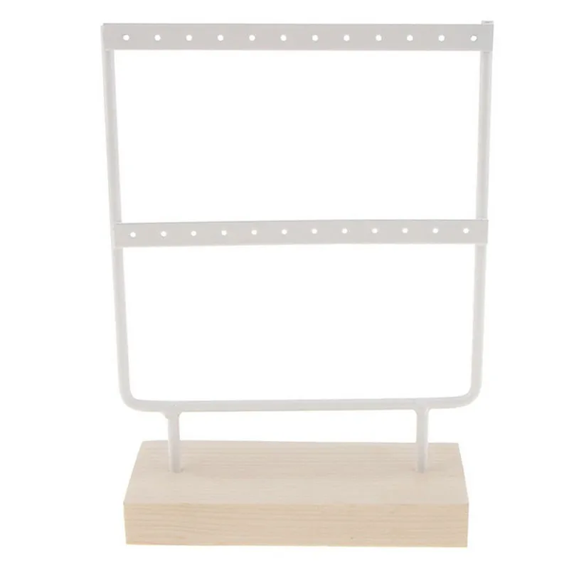 Деревянный металлический держатель для ювелирных изделий витрина висячие