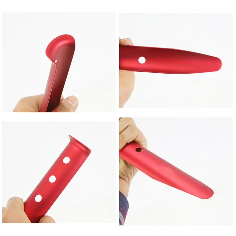 

31cm Tent Peg Durable Wind-proof Aluminium Alloy Thickened U Shape Stake Ground Nail for Camping hiking accessories