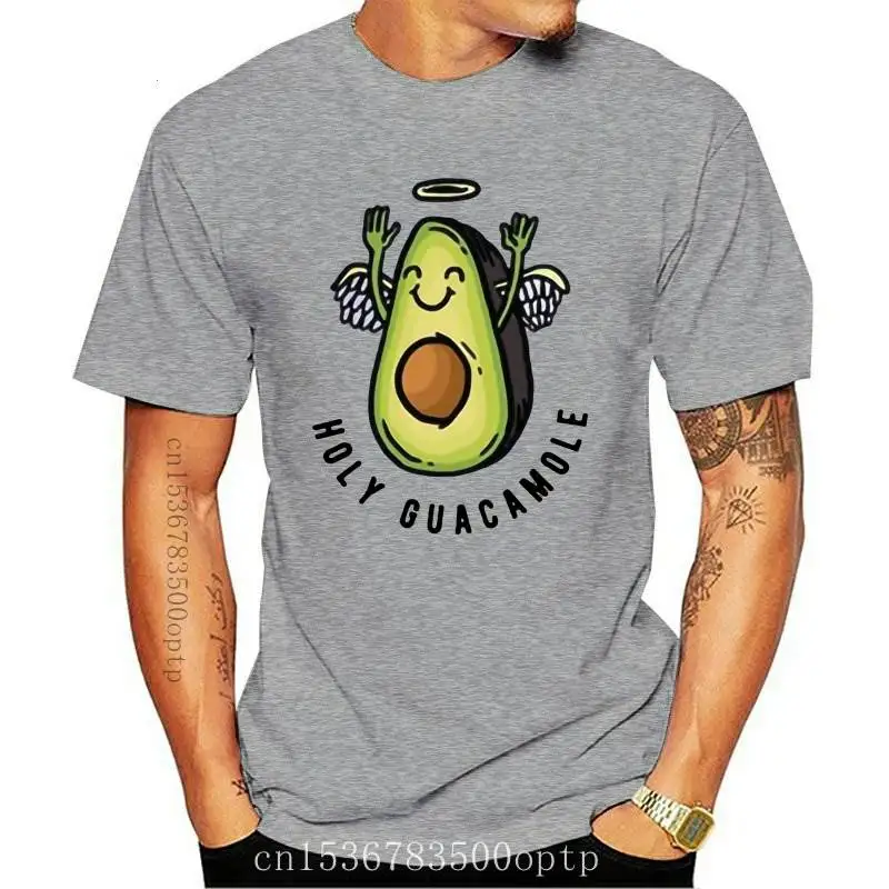 

Новая футболка с принтом Holy Guacamole, женская футболка для веганов