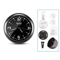 for infiniti fx35 q50 q30 esq qx50 qx60 qx70 ex jx35 g35 g37 car clock style kadjar sticker watch decoration accessories