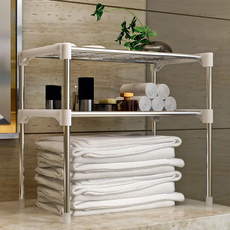 23 layer microwave oven shelf stainless steel vertical spice shower gel debris storage rack bathroom kitchen accessories free global shipping
