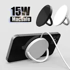 15 Вт магнитное зарядное устройство Macsafe для iPhone 12 Pro Max 13Mini Macsafing Быстрое беспроводное зарядное устройство Qi Pad держатель для телефона зарядное устройство