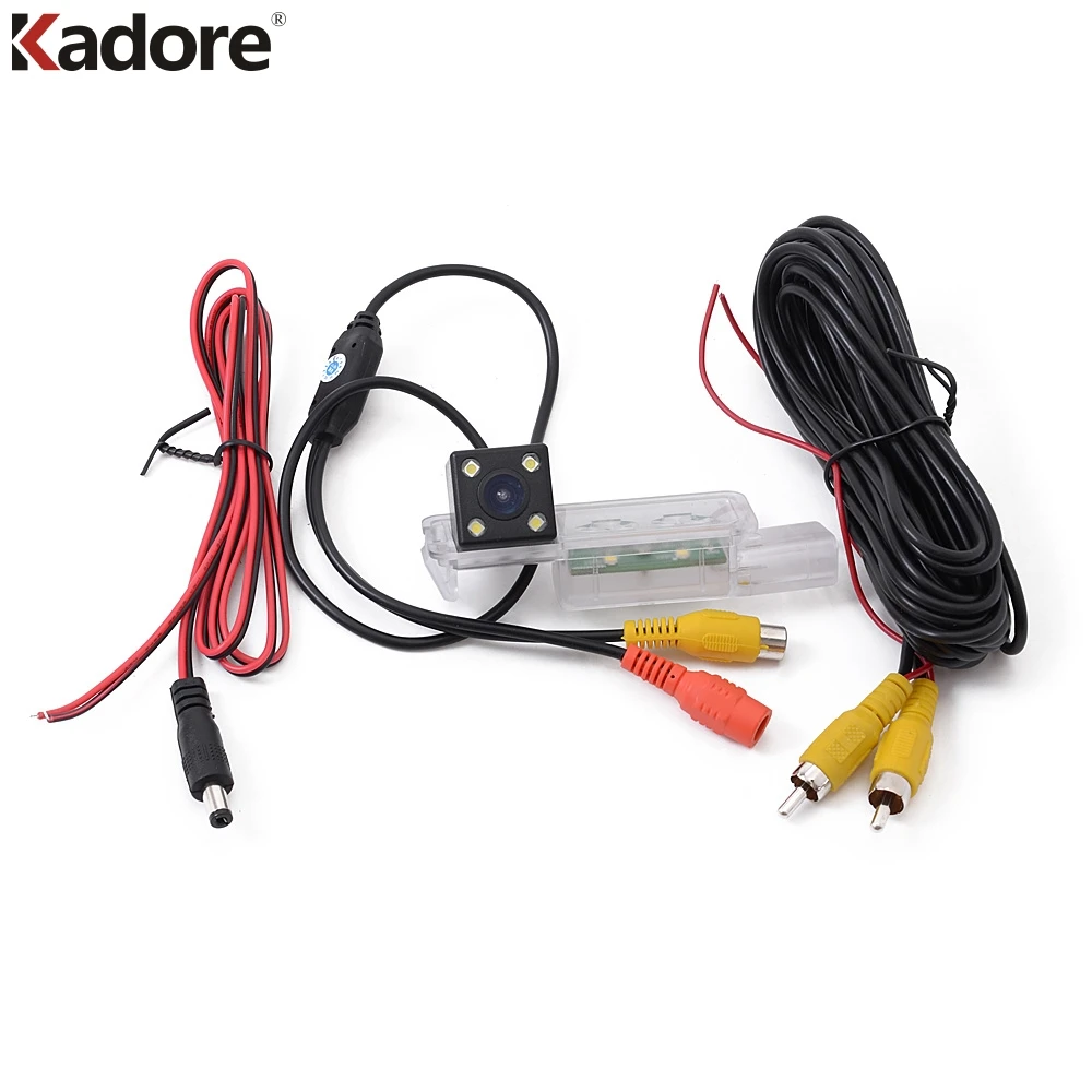 

Камера заднего вида для Volkswagen Scirocco Passat CC Golf 7 2014, аксессуары для парковки автомобилей, 4 светодиодный, ночное видение