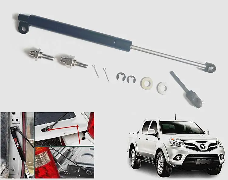 Для Foton Tunland FT-500 терракота для Bison Savanna 2011-2021 Нержавеющая Задняя задняя дверь
