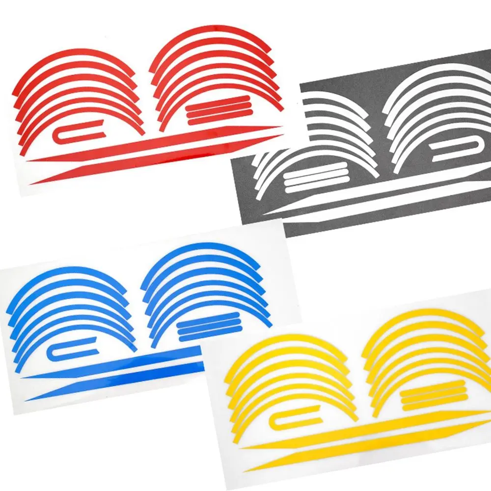 

Warning Strip Electric Scooter Parts Reflect Light Tags Skateboard Sticker Reflective Styling Stickers Paster Decals