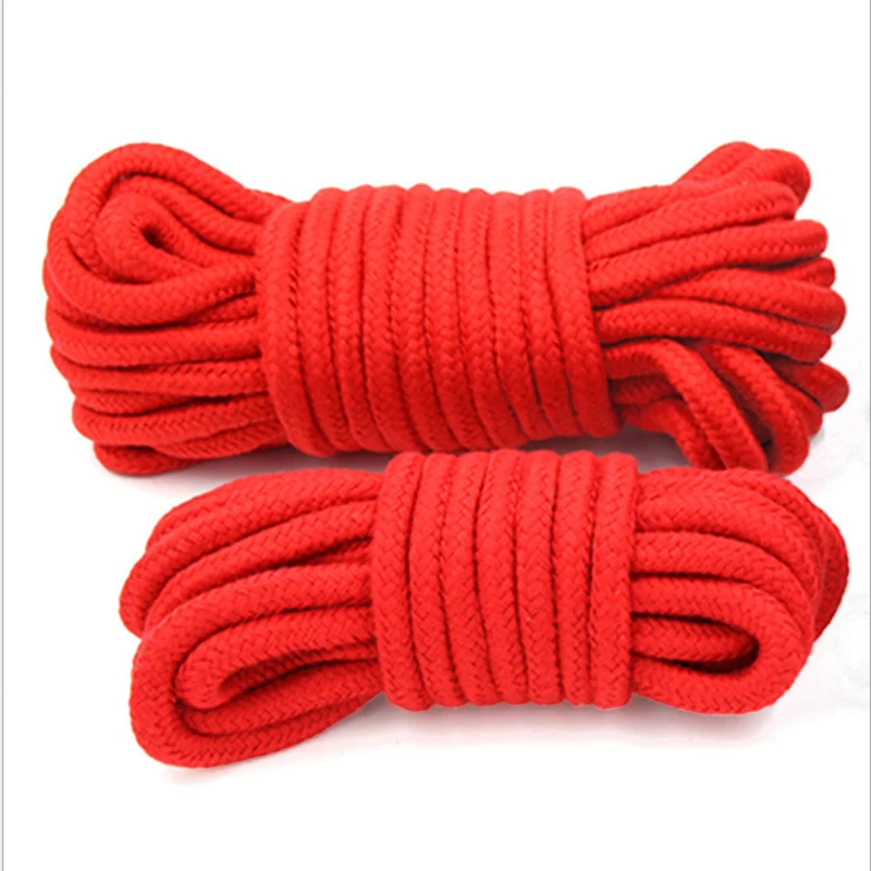 БДСМ игрушки Фетиш веревка раб 10 м секс вызывающее искусственное хлопковое