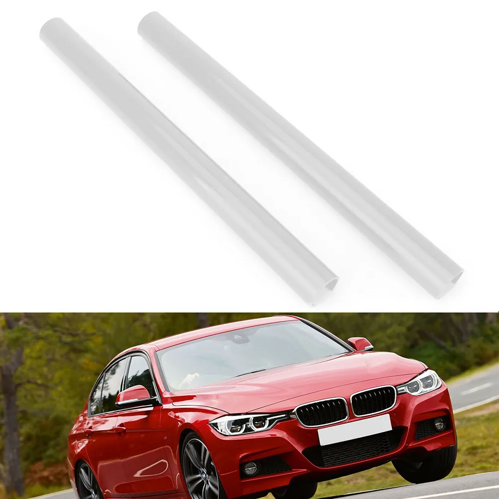 

Support 2 Pcs Grille Trim Strips V Brace White Front Grille Trim Strips
