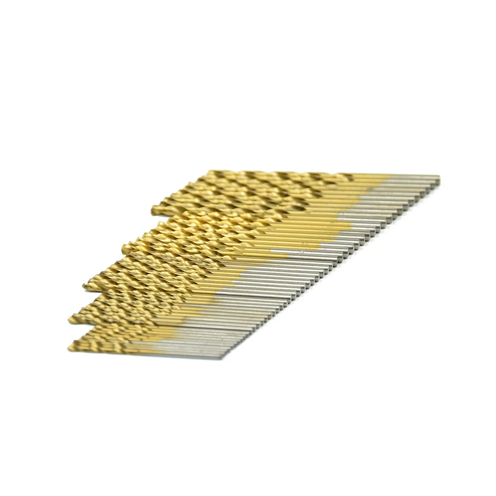 2020 Hot Selling 50Pcs/Set Mini Twist Drill Bits Set 1/1.5/2/2.5/3 mm HSS Micro Round Shank Woodworking Power Tools | Инструменты