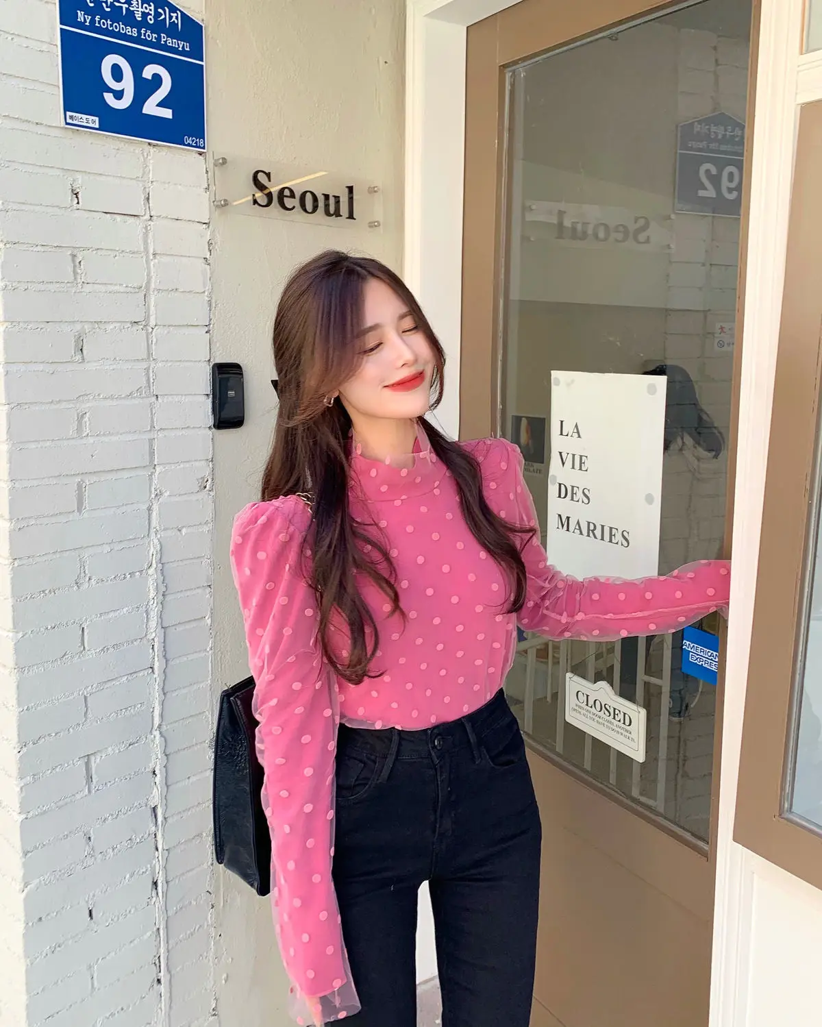 

Tops High Neck Mesh Long Sleeve Top Women New Korean Style Slim Skinny Temperament Fake Two Piece Splicing T-shirt