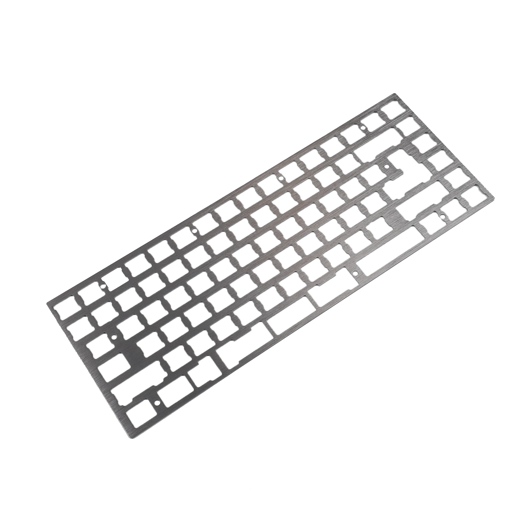 75% 84 ANSI ISO пластина CNC щетка отделка анодированный PC Alu латунная для Cherry MX