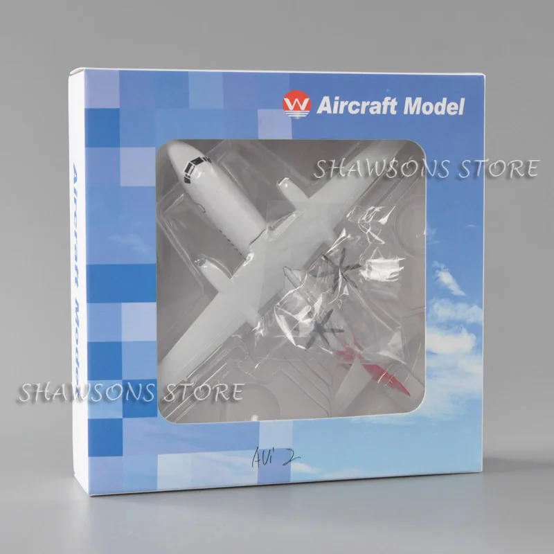 Литый под давлением Металл 1:180 модель самолета игрушки Fokker F50 Avianca Airliner 16 см