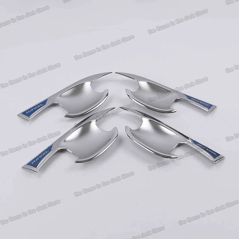 

Lsrtw2017 Abs Car Door Handle Cover Bowl Panel Trims for Haval H6 2017 2018 2019 2020 Interior Accessories Chrome Sticker