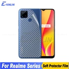 5 шт. 3D углеродного волокна задняя защитное покрытие для экрана из закаленного стекла для OPPO Realme GT Neo 2 5G C25s C20A C25 C20 C21 C3 C3i C11 C12 C17