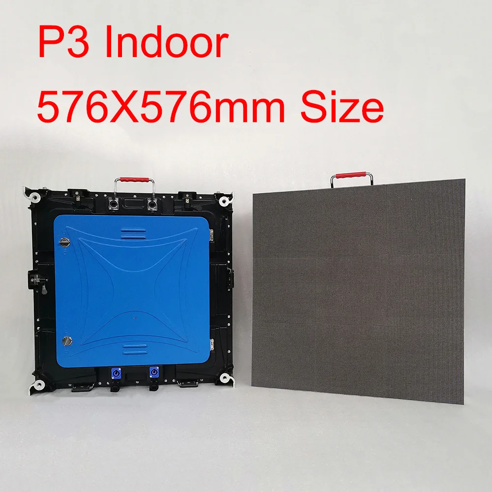 Goede P3 Indoor Led Tv Muur 576X756mm Gegoten Aluminium Kabinet Full Color Hd Verhuur Led Scherm Led Matrix Panel Fabriek Online Shop