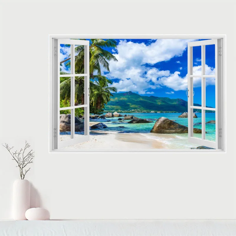 Плакаты в пляжном и островом стиле настенный художественный декор картина