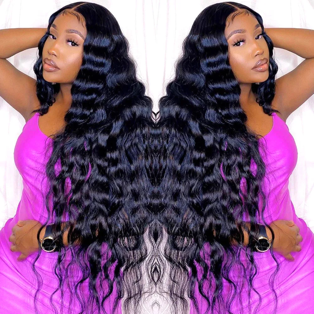 прозрачные кружевные парики 13x4 Синтетические волосы на кружеве из натуральных