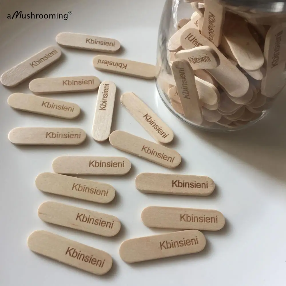 200 шт. деревянные палочки для рукоделия|Поделки из дерева| |