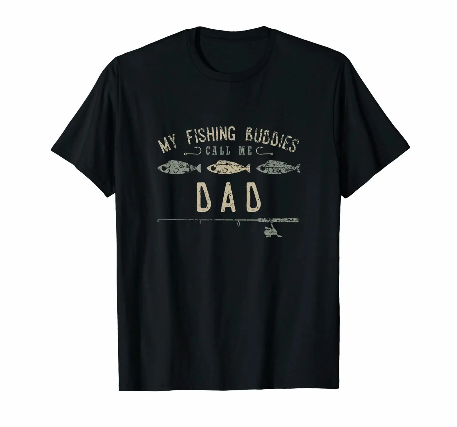 

My Fishings Buddies Call Me Dad Shirt, Cute Father's Day Gift Tees Fashionable