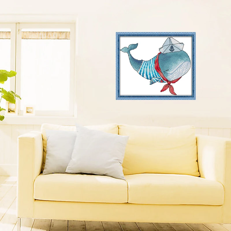 Набор для вышивки крестиком Joy Sunday экологически чистый хлопковый 11 и 14