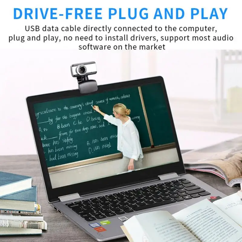 2020 новая веб камера 480p Автофокус Full Hd Usb Веб Поворотная для ноутбука ПК настольный