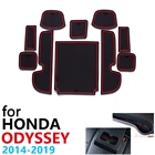 Противоскользящий резиновый коврик для подстаканника для Honda Odyssey RC1 RC2 JDM модель 2014  2019, автомобильные аксессуары, коврик для телефона 2018