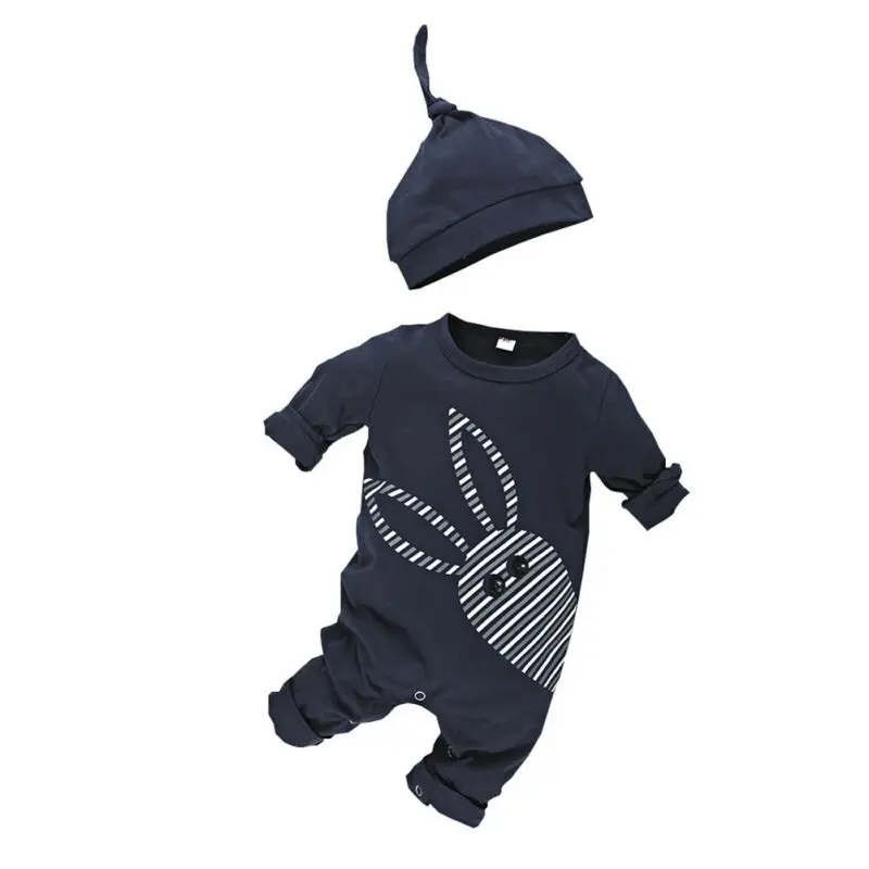 Осенняя одежда для новорожденных мальчиков комбинезон с длинными рукавами UK |