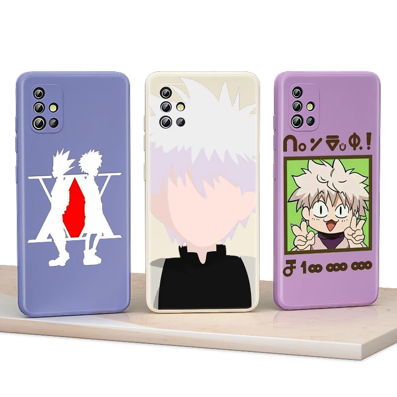 

Full-Time Hunter For Samsung A52S A52 A51 A91 A81 A71 A32 A21S A22 A12 A03S A02S A01 Liquid Silicone Soft Phone Case
