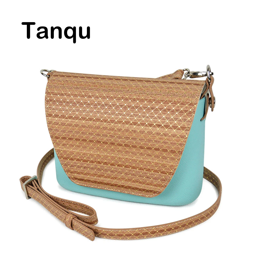 TANQU круглый деревянный Opocket стиль маленький карман EVA плюс кожаный клапан Длинный