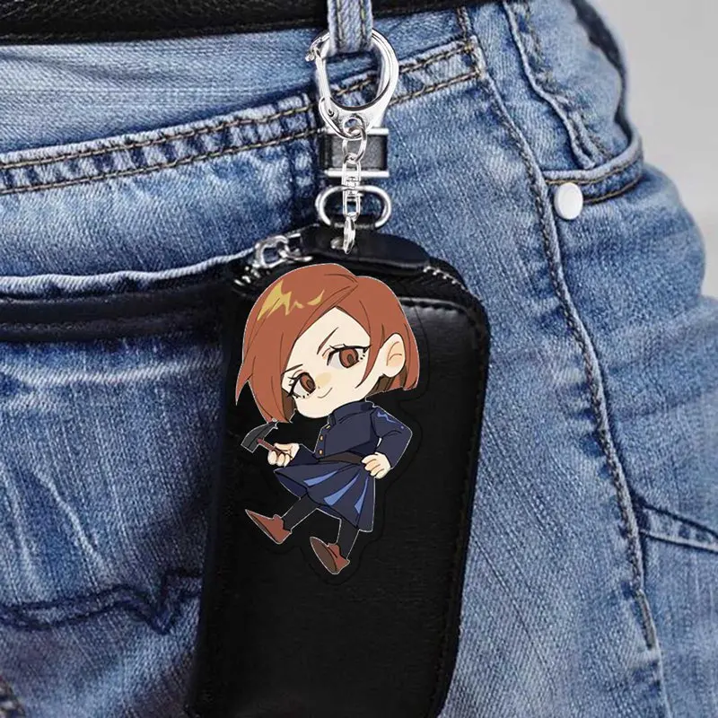 

Japan Anime Jujutsu Kaisen Cosplay Acrylic Figure Bag Pendant Keychain Keyring Gifts