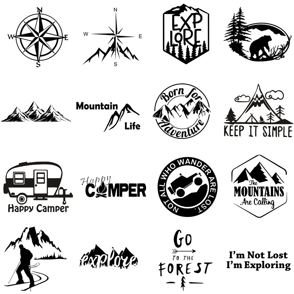 Креативная Наклейка на окно стену дверь мотоцикл автомобильные наклейки и