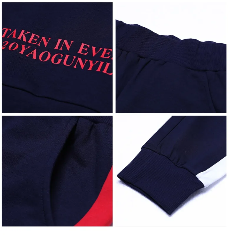 

YICIYA Sports Suit Women's Spring And Autumn 2020 New Fashion Sweater Three-piece Suit Korean Loose Sportswear Spring Casual