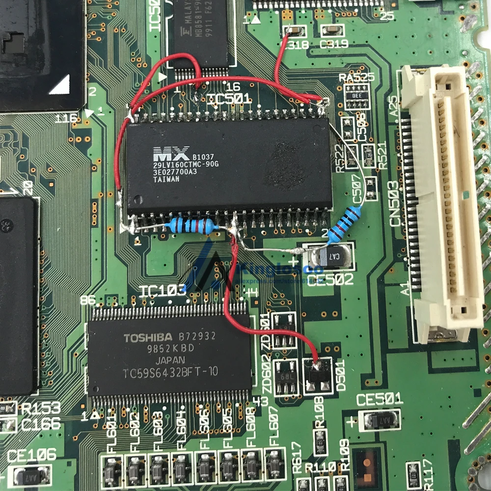 Оригинальная игровая консоль VA0 VA1 120G с внутренним жестким диском, материнская плата для sega Dreamcast DC w/120 шт. игр