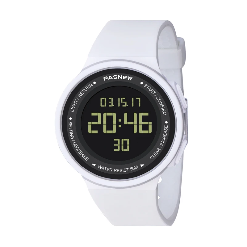2018 PASNEW новейшие водонепроницаемые спортивные цифровые часы для женщин PSE-446 |