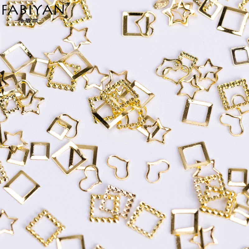 Лента для колес дизайна ногтей металлическая остроконечная треугольная