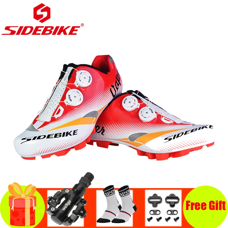 Велосипедная обувь SIDEBIKE педали для горных велосипедов самоблокирующиеся