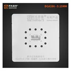 Высококачественный трафарет для реболлинга BGA для EMMCEMCPUFS BGA153162169186221254 HDD