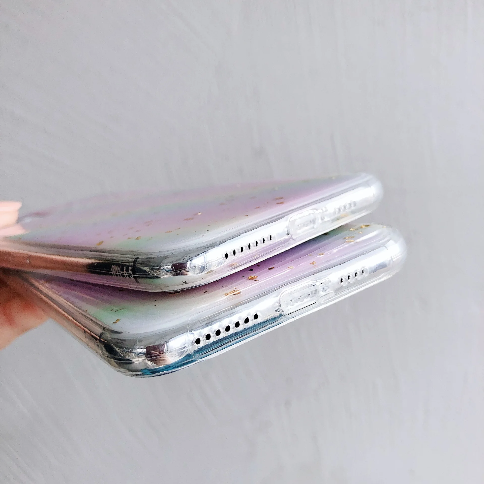 

Gold Rainbow Mobile Phone Shell iPhone Xs Max Case iPhone 8plus Case iPhone 8 Case