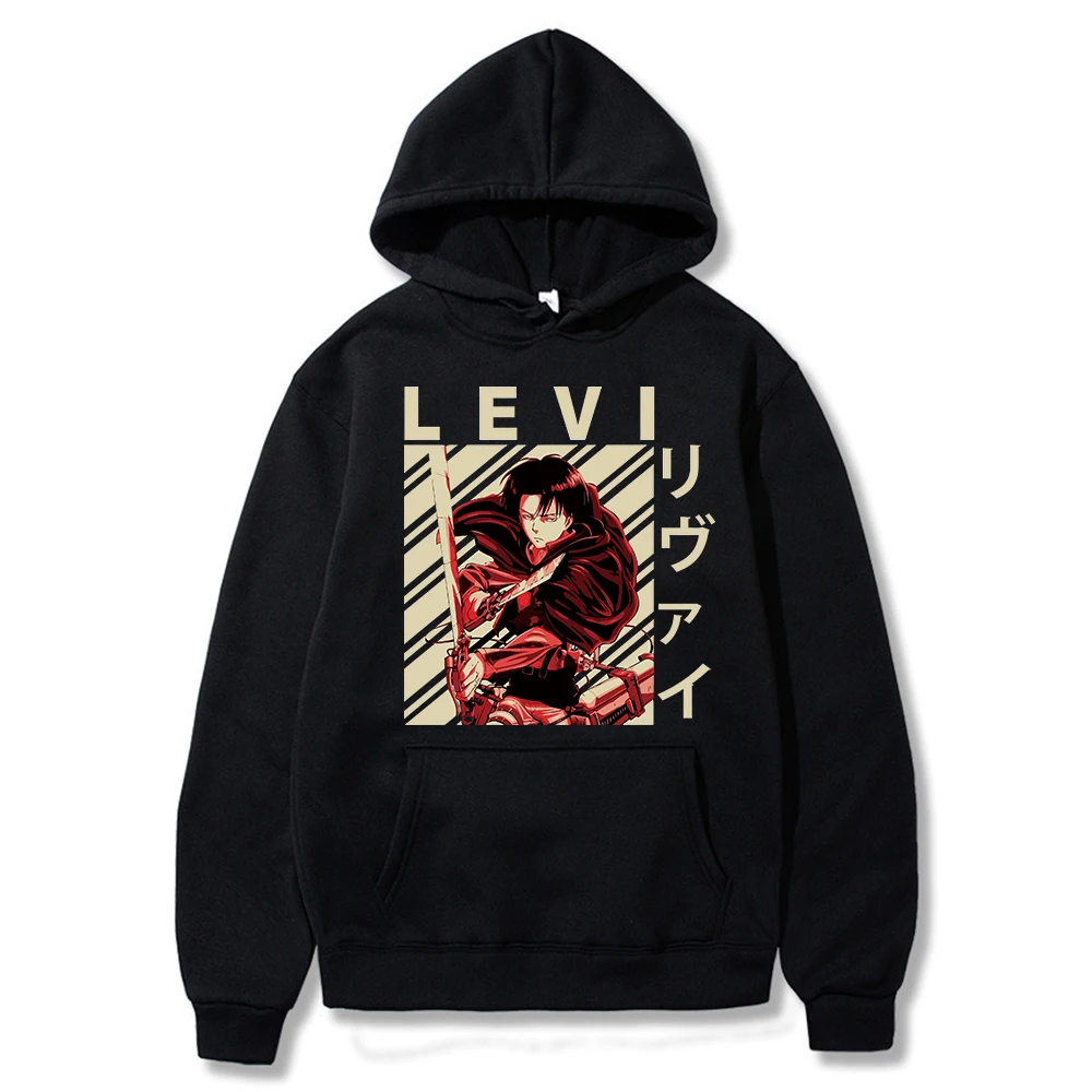 

Janpanese Attack on Titan Hoodie Anime Printed Long Sleeved Hoodie Men Women Pullover Harajuku Sweatshirts Tops Clothes