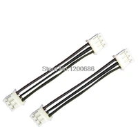 22awg 5cm 10 sets ph2 0 ph 2 0mm 2 0 2p3p4p5p6 pin female female double connector with flat cable 50mm